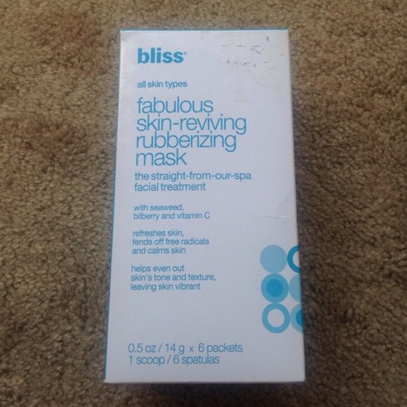 Bliss Fabulous Skin-reviving Rubberizing Mask - 6 packets - Picture 3 of 3